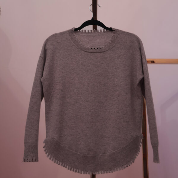Zadig&Voltaire Sweter szary