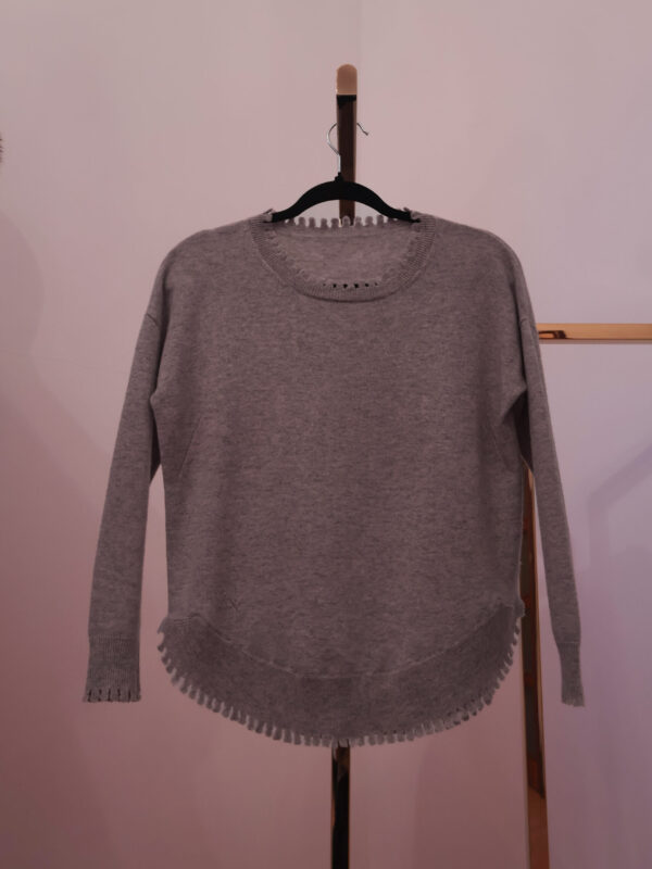 Zadig&Voltaire Sweter szary