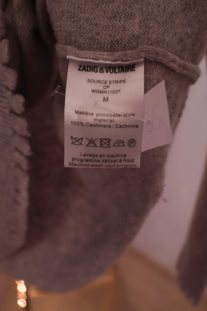 Zadig&Voltaire Sweter szary