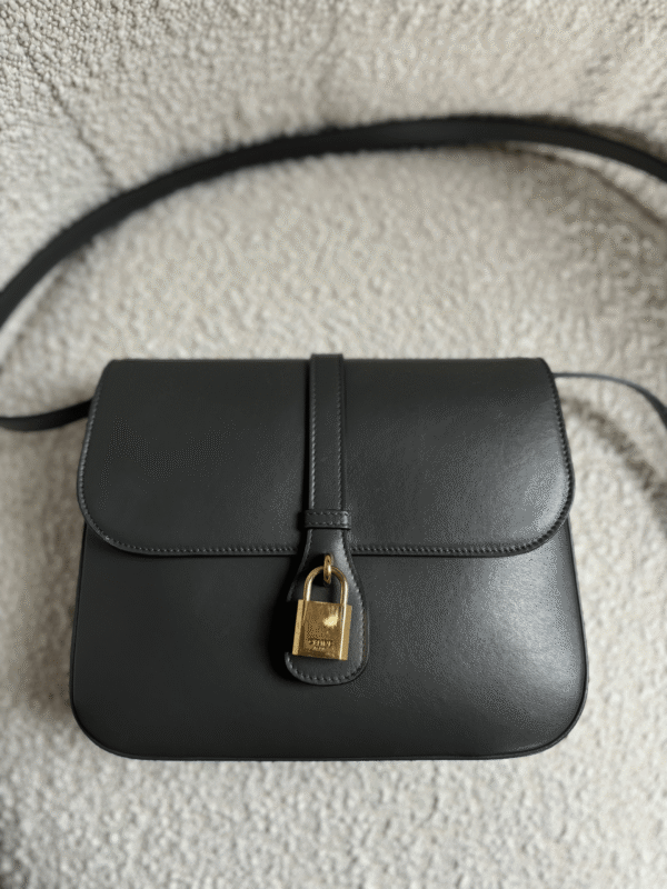 Celine Tabou leather bag Szara