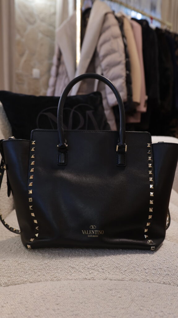 Valentino Rockstud Tote Bag medium