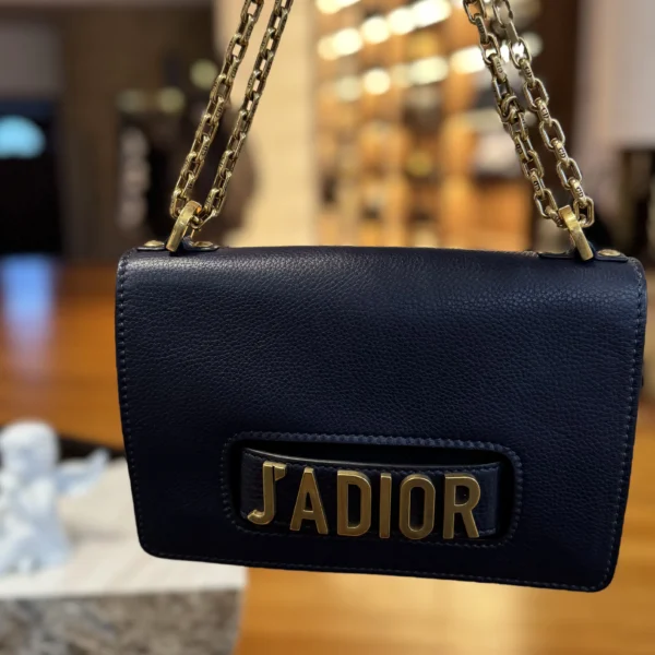 Torebka Dior J'Adior granatowa