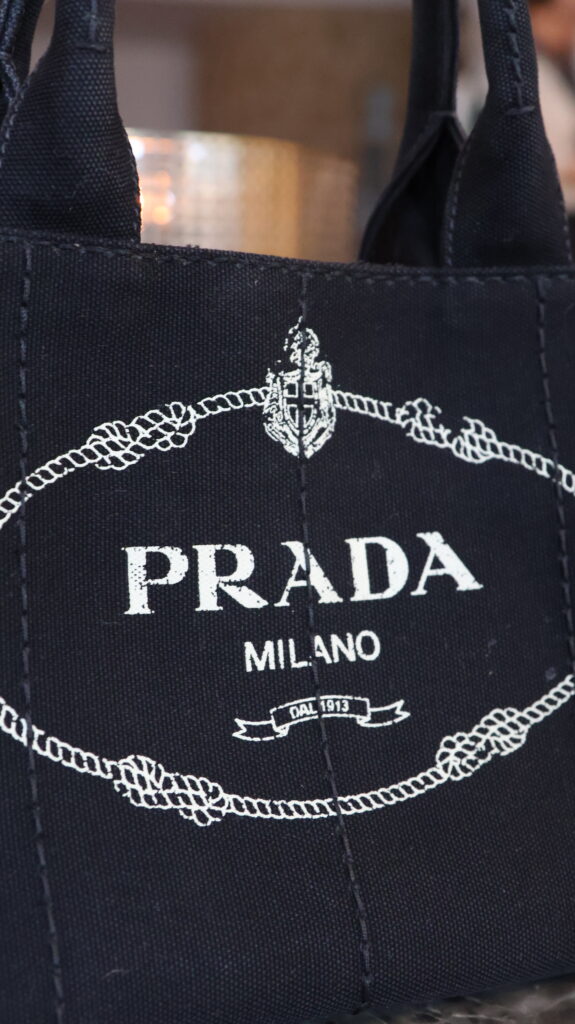 Prada Canvas Tote