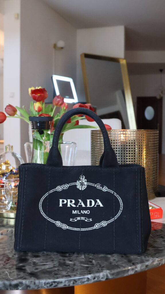 Prada Canvas Tote