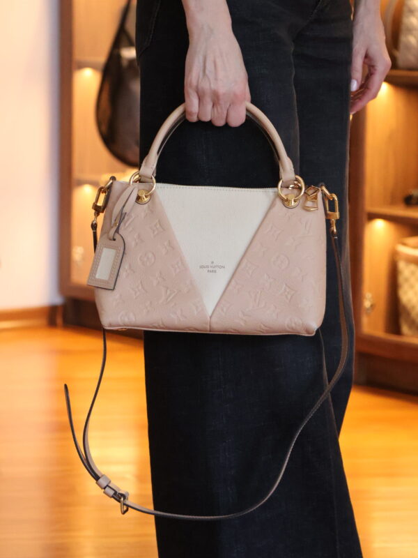 Louis Vuitton Beige Rose Creme Monogram