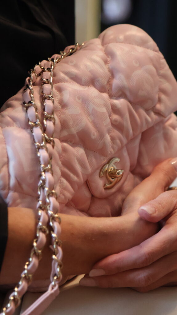 Chanel Beachwear small pink calfskin leather