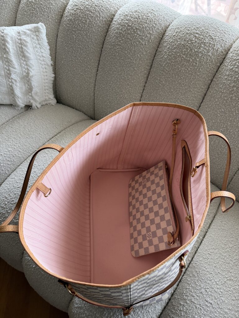 Louis Vuitton Neverfull Damier Azur