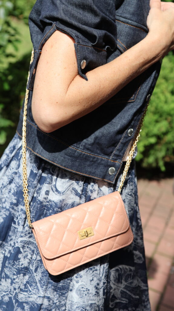 Chanel 2.55 Mini nude lambskin