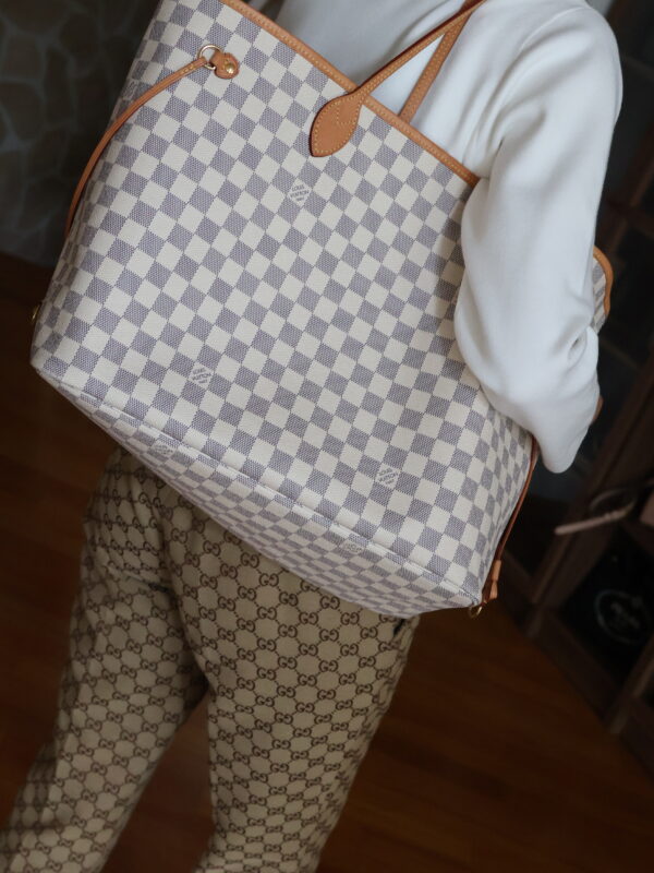 Louis Vuitton Neverfull Damier Azur