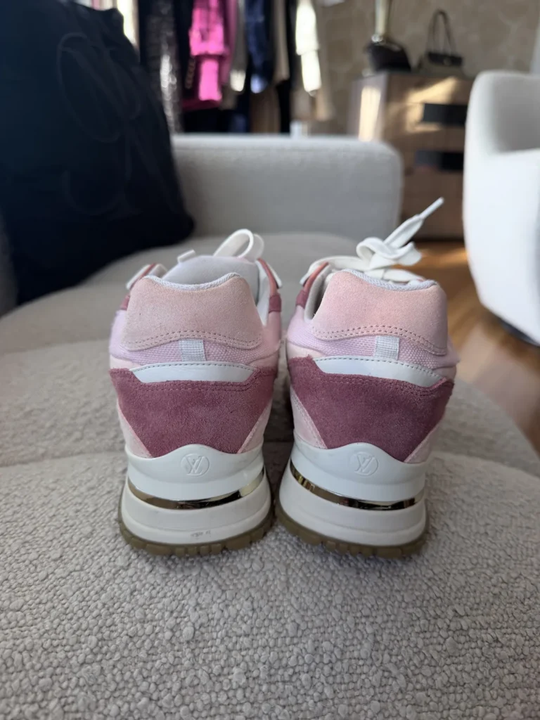 Louis Vuitton Sneakersy różowe