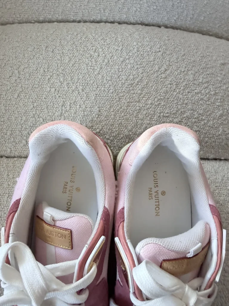 Louis Vuitton Sneakersy różowe
